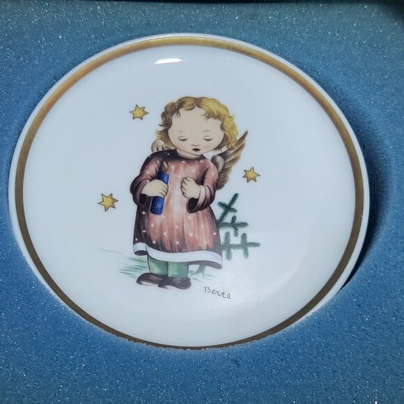 Schmid Berta Starlight Angel Hummel Museum Miniature Plate Collection 1978 - Picture 1 of 9